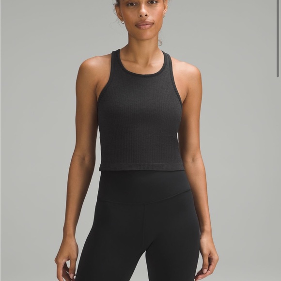 lululemon athletica Tops - NWOT lululemon Ebb to Street cropped racerback tank